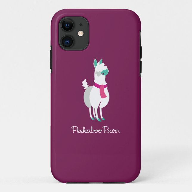 Tommy the Llama Case-Mate iPhone Case (Back)