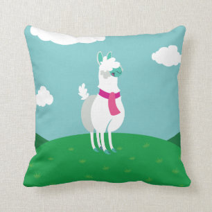 Tommy the Llama Cushion