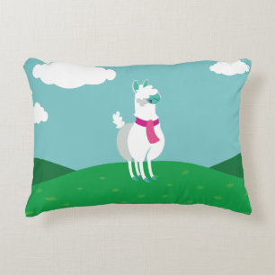 Tommy the Llama Decorative Cushion