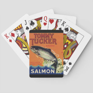 Tommy Tucker Brand Alaska Salmon Playing Cards