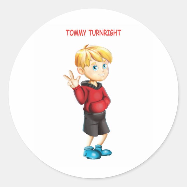 Tommy Turnright Stickers (Front)