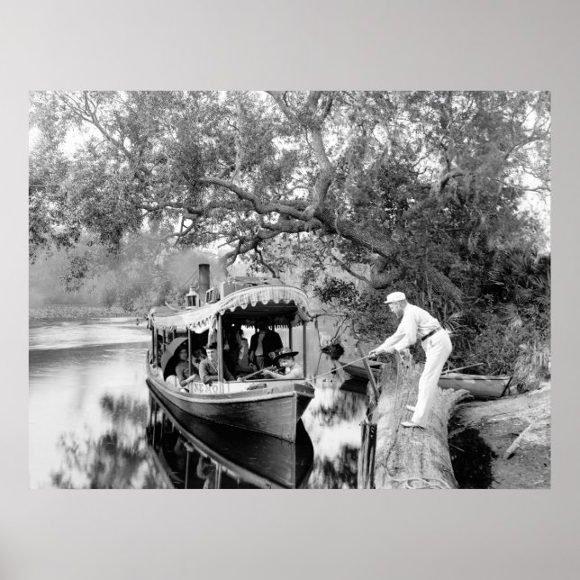 Tomoka River, Florida, 1880 Poster (Front)