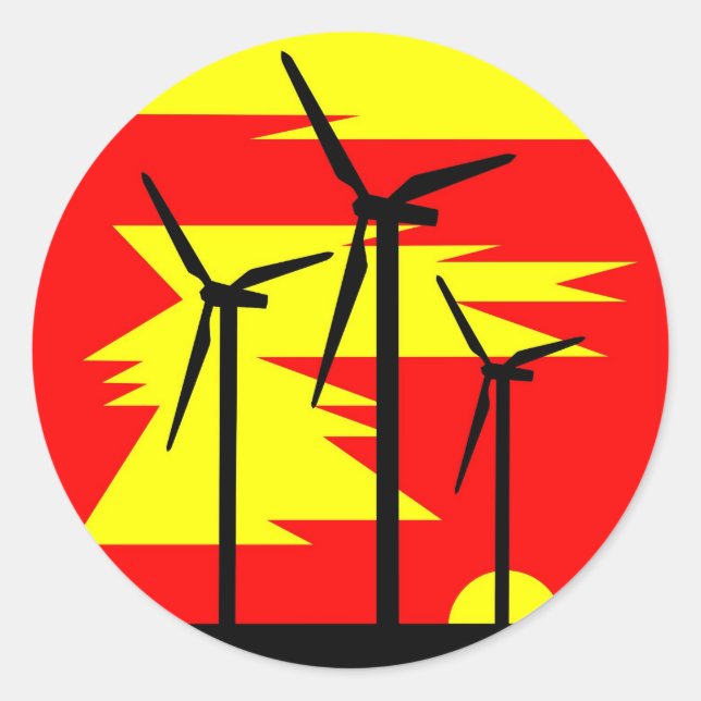 Tomorrow Classic Round Sticker (Front)