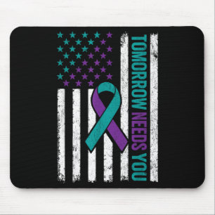 Tomorrow Needs You Suicide Prevention Awareness Me Mouse Mat
