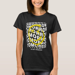 Tomorrow Promised Smile Laugh Face Yellow Future G T-Shirt