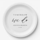 Tomorrow We Do Elegant Rehearsal Dinner