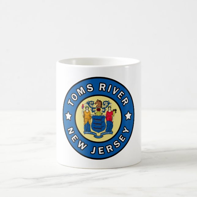 Toms River New Jersey Coffee Mug (Center)