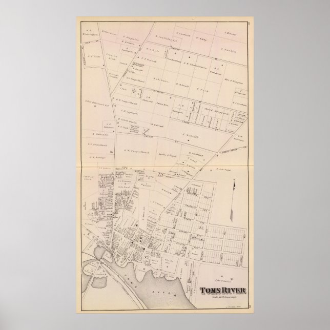 Toms River New Jersey Poster (Front)