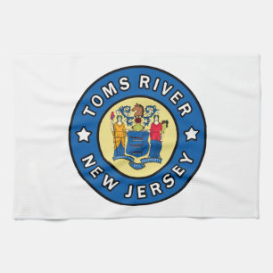 Toms River New Jersey Tea Towel