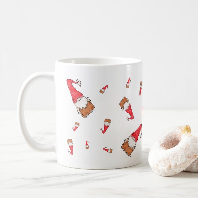 Tomte Time! Fun Coffee Mug (With Donut)