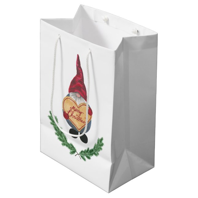 Tomten Medium Gift Bag (Front Angled)