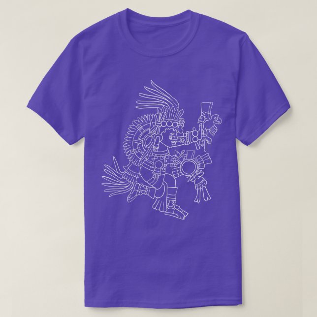 Tonatiuh Aztec sun deity 3 T-Shirt (Design Front)