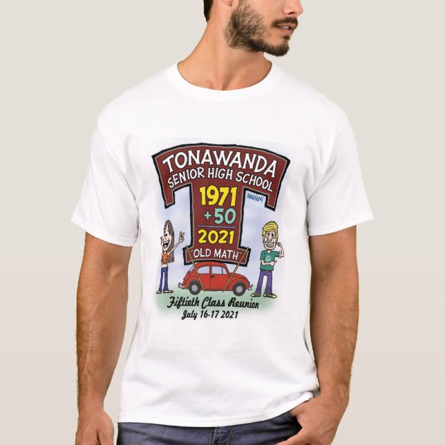 Tonawanda HS 50th Reunion T-Shirt (Front)