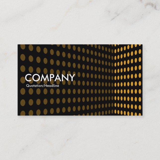 Tone Corner - Amber Business Card (Front)