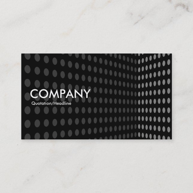 Tone Corner - Monochomatic Business Card (Front)