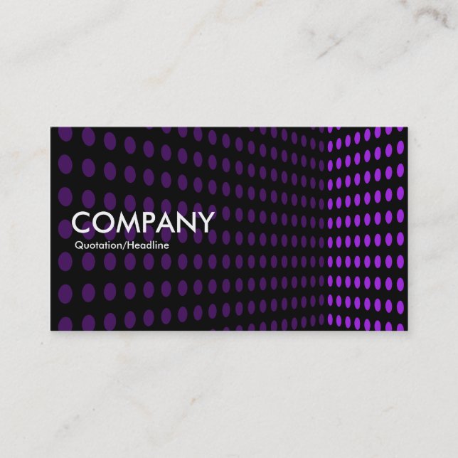 Tone Corner - Purple Business Card (Front)
