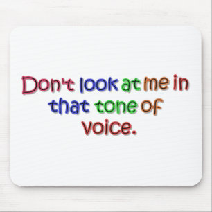 Tone of Voice Mouse Mat