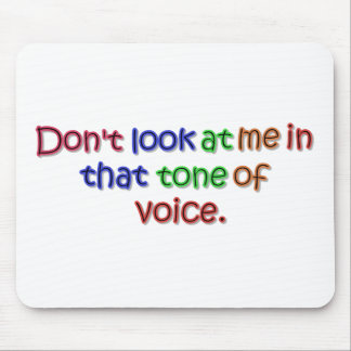 Tone of Voice Mouse Mat