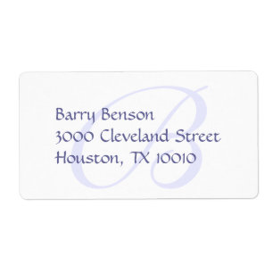 Tone on Tone Monogram