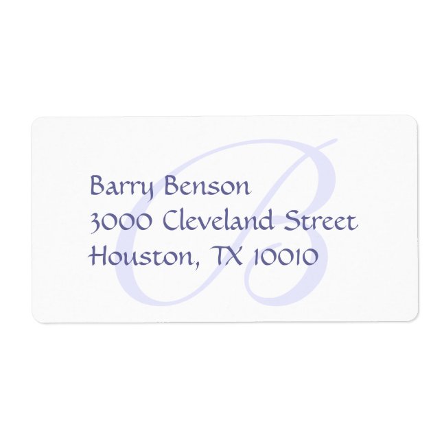 Tone on Tone Monogram (Front)