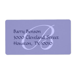 Tone on Tone Monogram