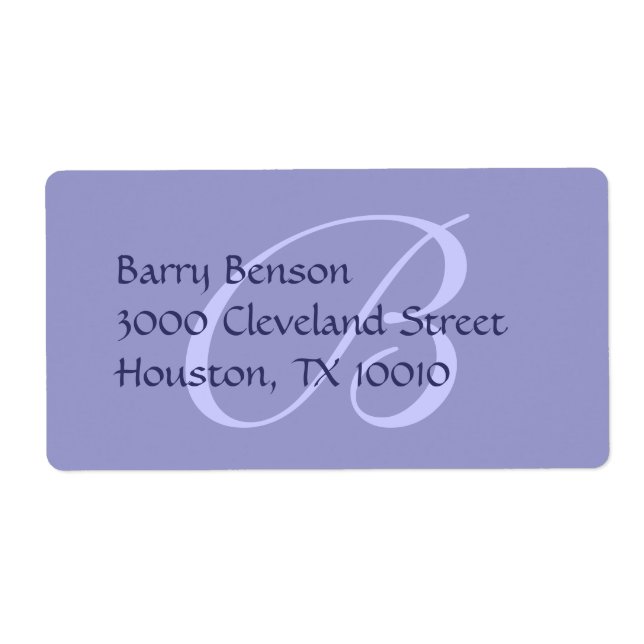 Tone on Tone Monogram (Front)