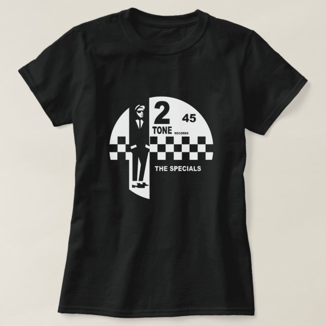 Tone Records  - The Specials Ska Label  T-Shirt (Design Front)