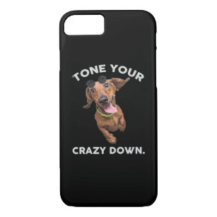 Tone your Dachshund crazy down Case-Mate iPhone Case