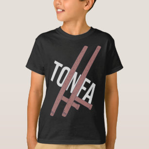 Tonfa - Tong Fa Pair - Okinawan Fighting T-Shirt