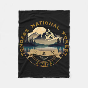 Tong National Forest Vacation Apparel - Souvenir Fleece Blanket