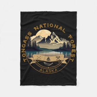 Tong National Forest Vacation Apparel - Souvenir Fleece Blanket