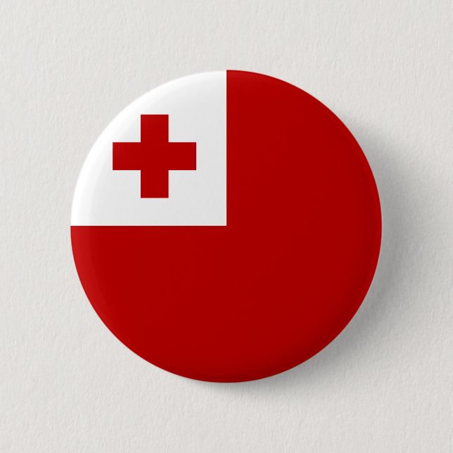Tonga 6 Cm Round Badge (Front)