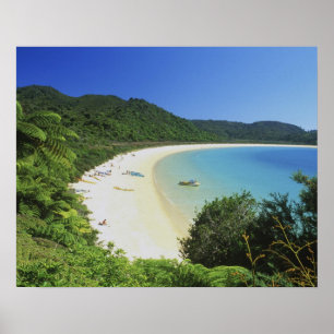 Tonga Bay, Abel Tasman NP, South Island, New Poster