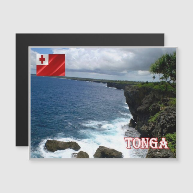 Tonga - Coastline - (Front/Back)