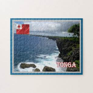 Tonga - Coastline - Jigsaw Puzzle