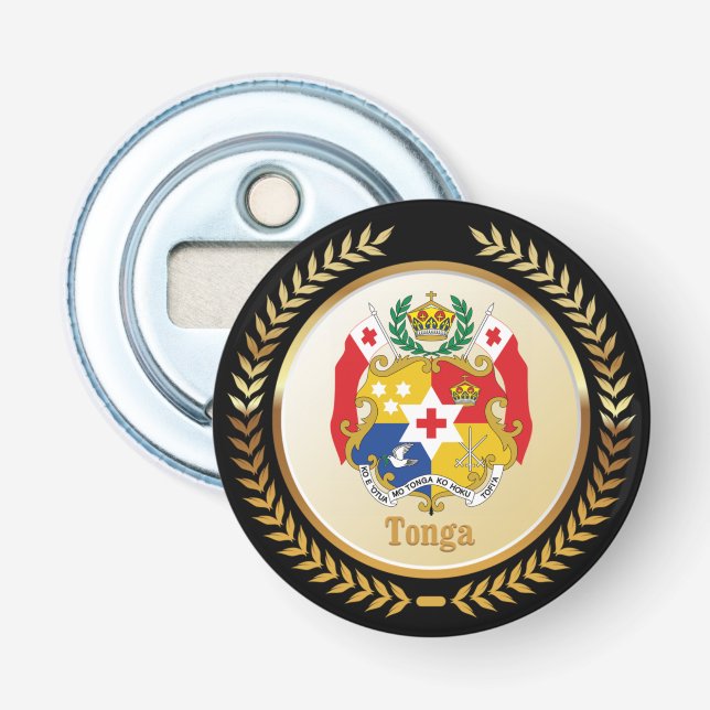 Tonga Coat Of Arms Bottle Opener (Front)