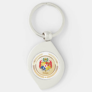 Tonga Coat Of Arms Key Ring