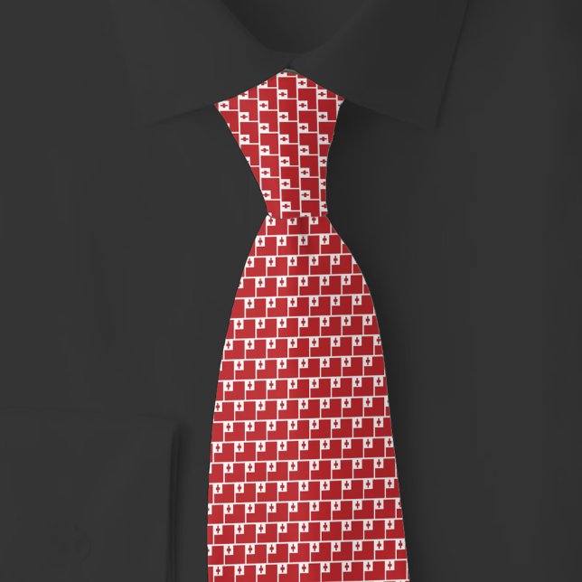 Tonga Flag Brick Pattern Tie (Creator Uploaded)
