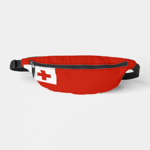 Tonga flag bum bags