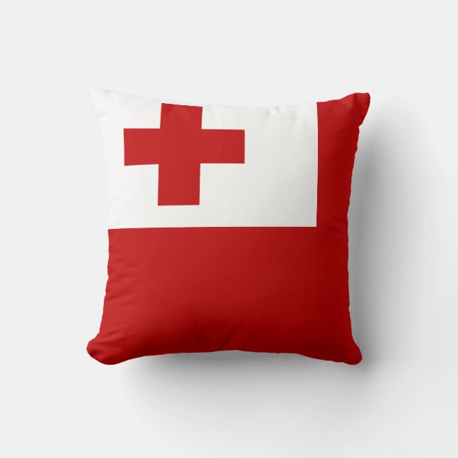 Tonga Flag Cushion (Front)