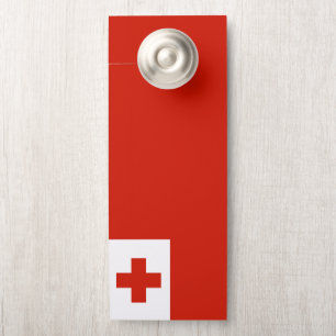 Tonga flag door hanger