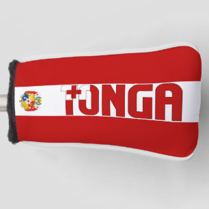 Tonga Flag Gorgeous Patriotic Golf Head Cover