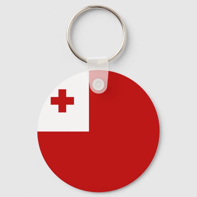 Tonga Flag Key Ring (Front)