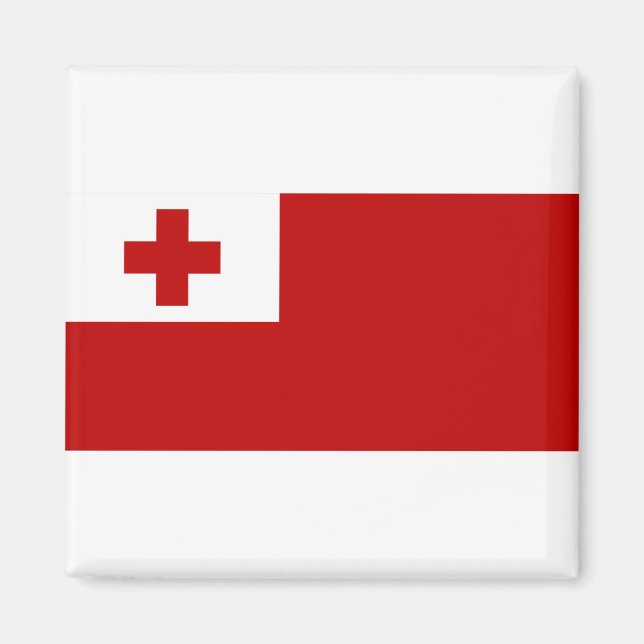 Tonga Flag Magnet (Front)