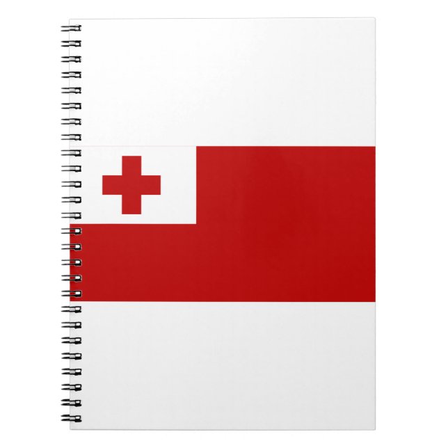 Tonga Flag Notebook (Front)