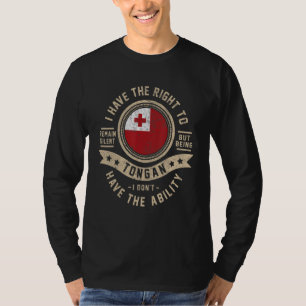 Tonga Flag Proud Tongans Men & Women T-Shirt