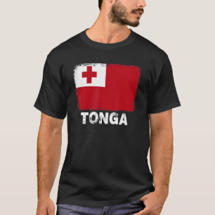 Tonga Flag Support Tonga People Women Men T-Shirt