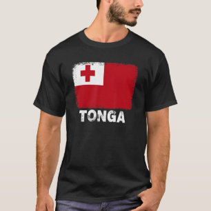 Tonga Flag Support Tonga People Women Men T-Shirt