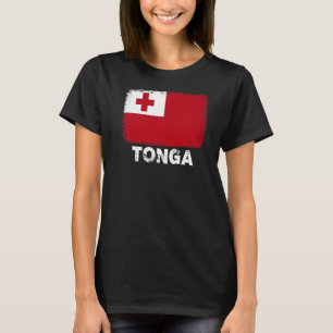 Tonga Flag  Support Tonga People Women Men T-Shirt