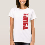 Tonga Flag T-Shirt<br><div class="desc">Tonga Flag or Flag of Tonga Tongan Flag</div>